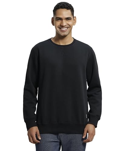 Image of Jockey US92 Men Super Combed Cotton Rich Fleece Sweatshirt with StayWarm Technology