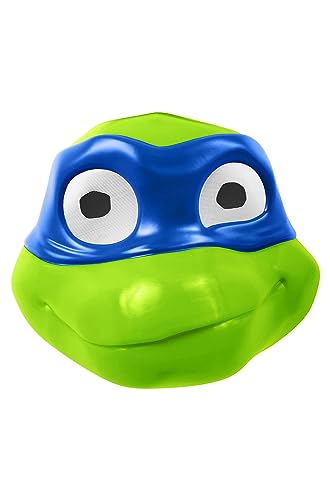 InSpirit Designs Teenage Mutant Ninja Turtles Kids Leonardo Half Mask| TMNT Mutant Mayhem Movie | Officially Licensed | Cosplay Mask | Theatrical Halloween Accessory | One Size Fits Most
