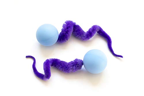 Dezi & Roo Interactive Cat Toy Wiggly Pong Ball 2 Pack - //coolthings.us