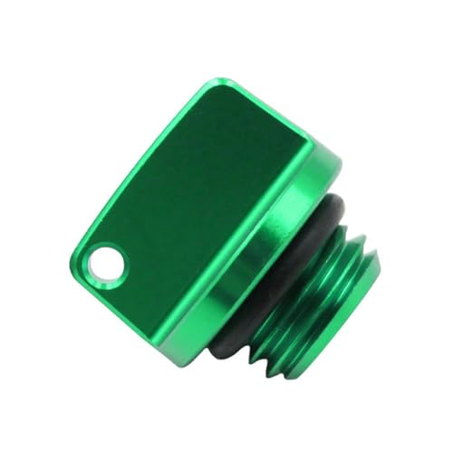Tapón de aceite de motor M20x2 5 mm verde para motos de cross YZ250 y WR250F