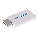 Tendak Wii to HDMI Converter Output Video Audio Adapter - Supports All Wii Display Modes to 720P / 1080P HDTV & Monitor