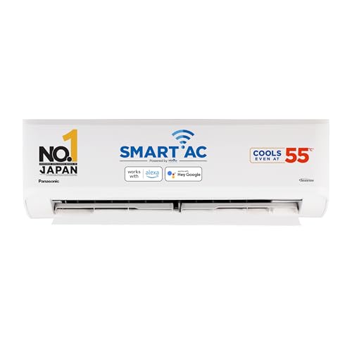 Panasonic 1.5 Ton 3 Star Premium Wi-Fi Inverter Smart Split AC (M...