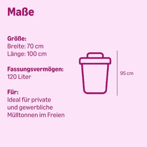 by Amazon Müllbeutel 15 x 120 L (Früher Our Essentials) - Verpackung kann variieren – Ansicht 4