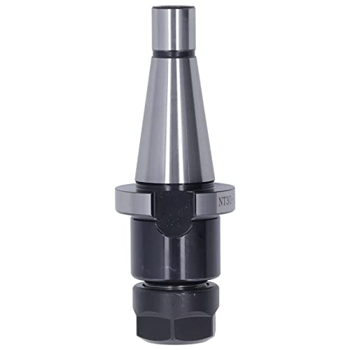 Shank Collet Chuck, NT30 ER20 0.003 Accuracy Vacuum Quenched Good Structural Rigidity Connection Protective Fine Grinding Processed Metal Straight Collet Milling Chuck Holder