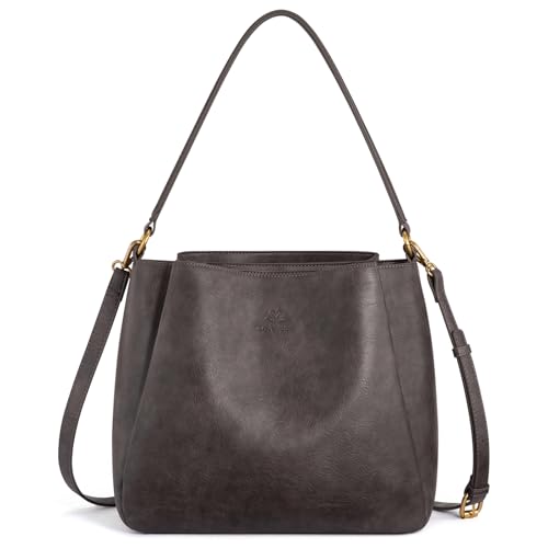 Image of LOVEVOOK Hobo Bag for Women with Three Large Compartments Waterproof Shoulder Handbags Purse for Work Shopping Travel
