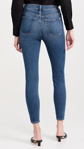 7 For All Mankind Women's High Waist Ankle Skinny Jeans3