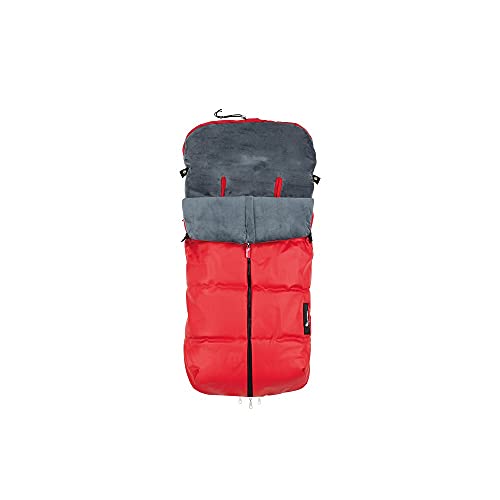 INTERBABY Saco Universal Polipiel para sillas de paseo en color rojo