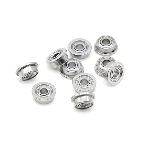 Rodamientos de bolas con brida FR144ZZ miniatura de doble escudo 6