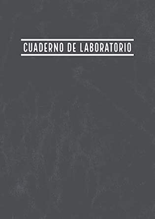Cuaderno de laboratorio en formato A4 con 100 páginas
