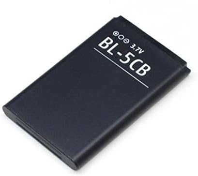 800 mAh Internal Replacement Battery BL-5CB compatible with Nokia Battery Bl-5Cb,113, 1616, 1800, C1-02, 101, X2-05 and Radio, BT Speaker, Camera. Li-Ion CE ROHS