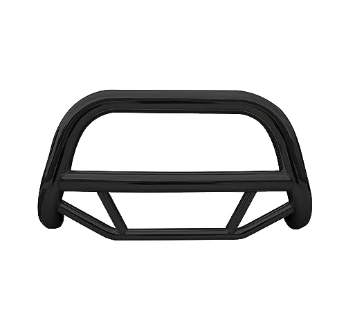 Image of Black Horse Max Bull Bar No Skid Plate Black Compatible with 1998-2004 Nissan Frontier|2000-2004 Nissan Xterra-MBB-NIB1401
