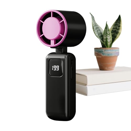 Ventilador de mano portátil plegable ideal para viajes y senderismo 2
