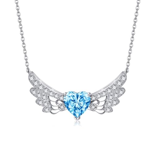 Collier ailes d'ange pendentif cristal pour illuminer vos tenues