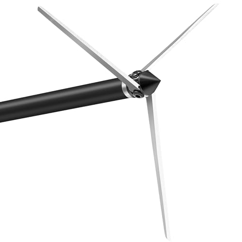 NIGSTAGLO 6 Pack Turkey Hunting Broadheads 100 Grain 420 Stainless Steel 3 Fixed Blade Broadhead 4' Cutting Dia Archery Arrow Tip for Compound Bow and Recurve Bow