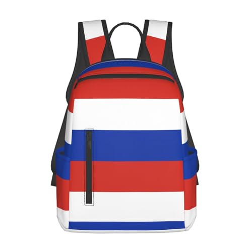 Sac à dos drapeau russe pour le travail et le shopping noir