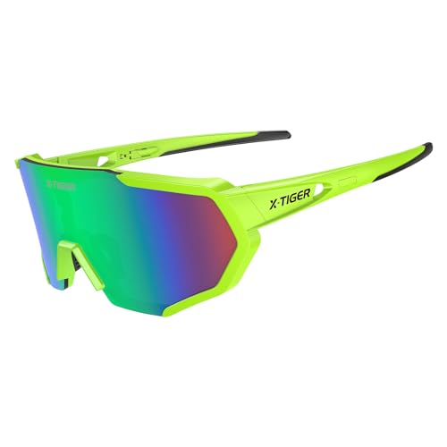 X-TIGER Fahrradbrille Herren Damen Sportbrille