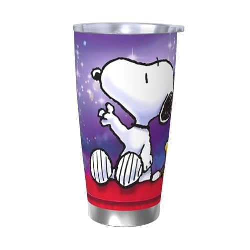 スヌーピー 水筒 真空断熱ケータイマグ 600ml ステンレスボトル 車用 直飲み 保温 保冷 フタ付きコーヒーカップ アウトドア 車のネイブに最適 スポーツタイプ ステンレスクールボトル 軽量 隔? 水筒 男の子 女の子