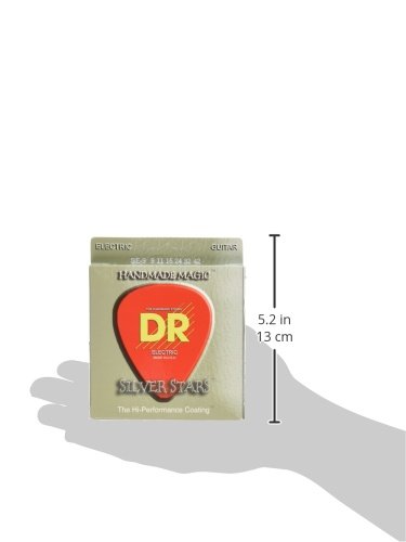 DR Strings SILVER STARS 9-42 Jeu de Cordes pour Guitare Electrique - Les Beatles, Paul McCartney, John Lennon, RIngo Starr, George Harrison DR Strings SILVER STARS 9-42 Jeu de Cordes pour Guitare Electrique – Image 4