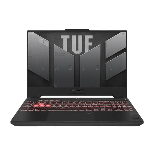 ASUS TUF A15 | 15,6' FHD 144Hz | AMD Ryzen 7 7435HS | RAM: 32GB (DDR5) | SSD: 1TB | NVIDIA RTX 4050 | beleuchtete RGB Tastatur | Windows 11 Pro #mit Notebooktasche