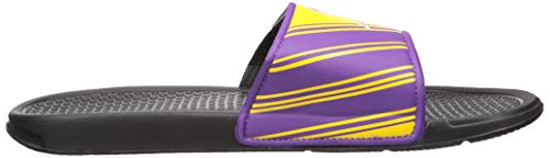 Image of FOCO mens NFL Team Logo Legacy Sport Slide Sandals