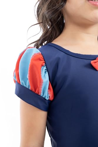 Little Adventures Child Snow White Princess Two-Piece Swimsuits UPF 50 Double-Lined Machine Washable Soft Spandex Nylon Blend4