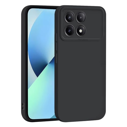 SEAHAI Case for Xiaomi POCO F6 Pro 5G, Ultra Thin Premium Soft Silicone Phone Cover with Thickened Camera Protection Design