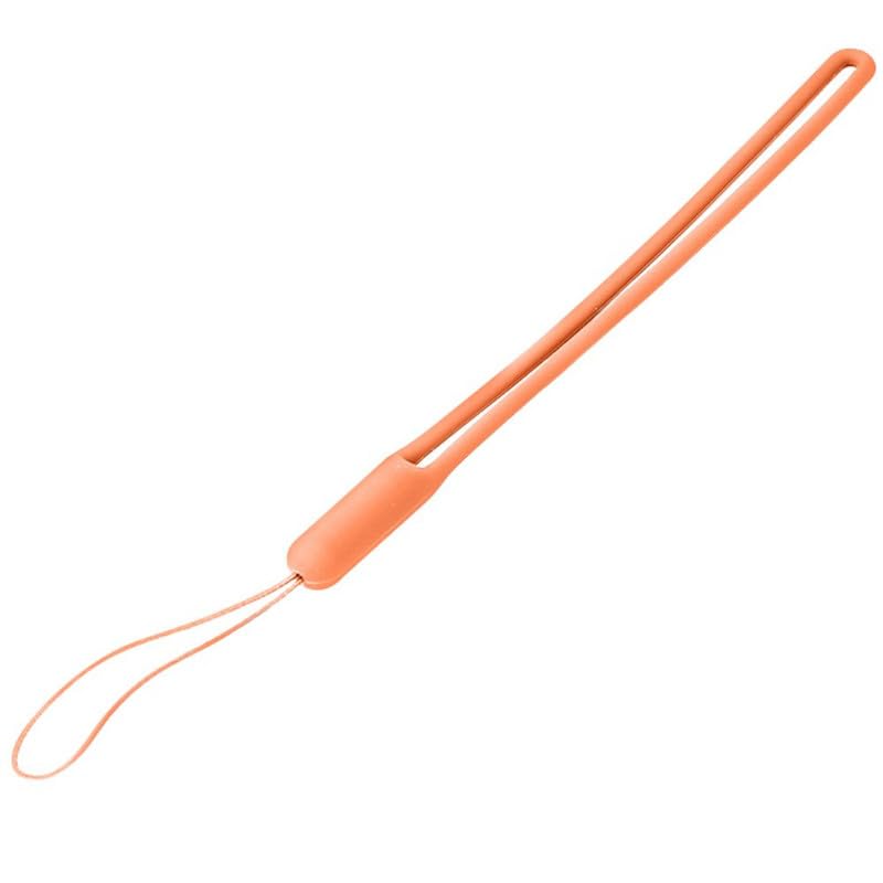 Silicone Wrist Lanyard Short Elastic Phone Strap Soft Rubber Hand Rope-image-19