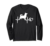 Photo Gallery swedish vallhund dog heartbeat paw love funny puppy lover maglia a manica Photo Gallery swedish vallhund dog heartbeat paw love funny puppy lover maglia a manica