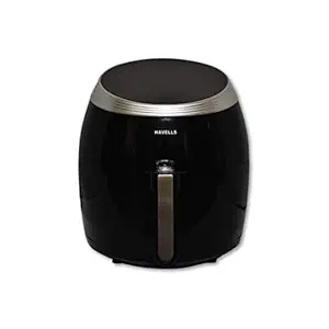 Havells Grande Air Fryer With Aero Crisp Technology, 6.5 Litre Large Pan Capacity,10 Pre- Set Menu ,Touch Screen, Digital Display & 2 Year Warranty , Black