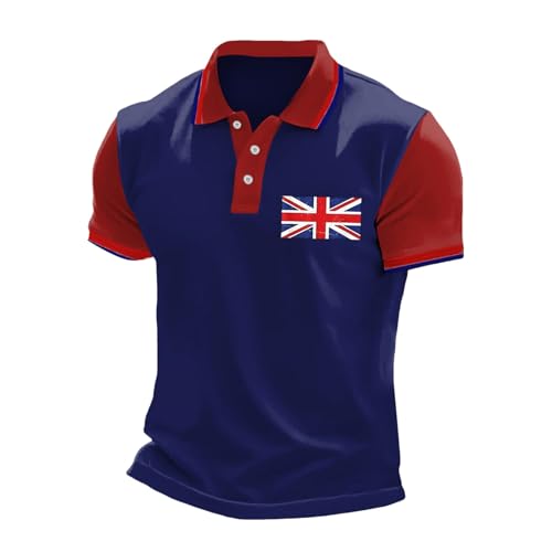 Polo de Manga Corta para Hombre Camiseta Verano Transpirable Informal, Elegante Camisetas básicas Ajuste Delgado Moda Ocio Tiempo Libre
