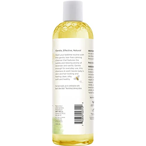 Image of Burt's Bees Baby Shampoo & Wash, Calming, 12 Ounces (Pack of 3) (Packaging May Vary)