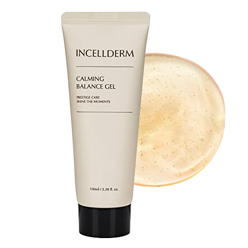 Riman Incellderm Calming Balance Gel 50ml | Lightweight Hydrating Face Moisturizer for Sensitive Skin | Fast-Absorbing Non-Greasy and Soothing for Daily Skincare