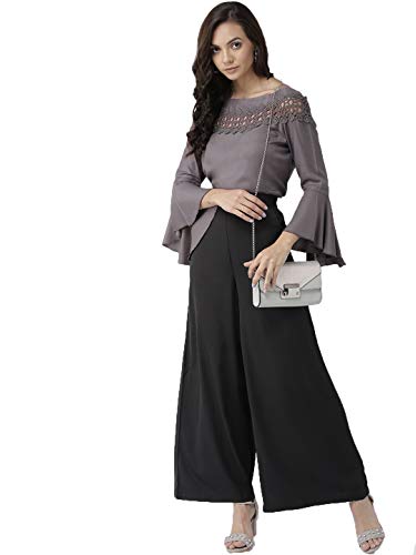 Image of Style Quotient Women Solid Viscose Rayon Smart Casual top
