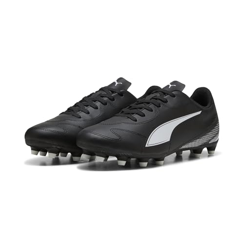 Puma Vitoria II FG/AgSoccer - Tenis para Hombre, Puma Negro, Puma Blanco, 40.5 EU