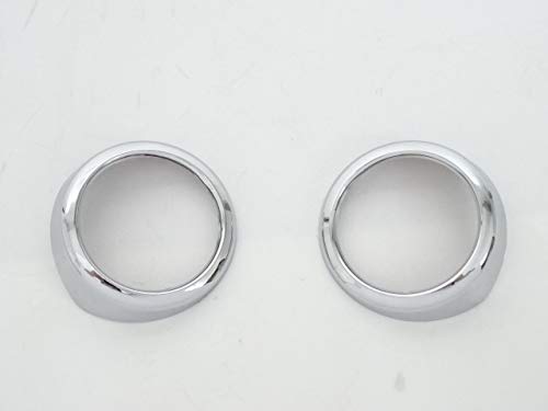 【パーツヤードオンリーワン】スズキ用 ワゴンR MH55S スティングレー メッキ フォグランプ カバー フォグライト フロントバンパー フォグ リム ガーニッシュ ハイブリッド X T 1342 r