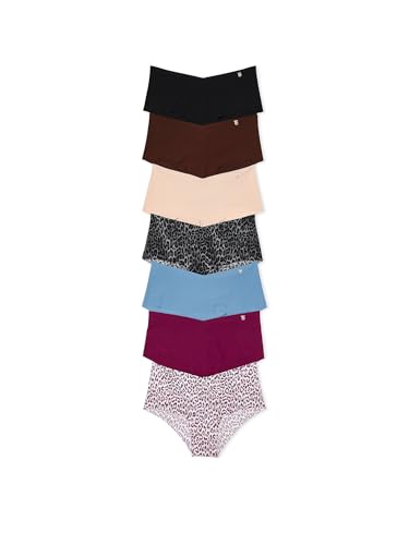 Victoria's Secret Women's No Show Cheeky Underwear, Minimal Coverage Panties for Women, Multi Pack (XS-XXL)