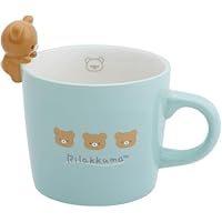 マスコット付マグカップ（コリラックマ） San-X San-X☆リラックマ マスコット付マグカップ(リラックマ