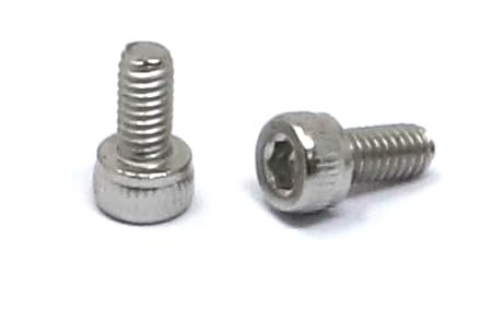 Image of iexcell 100 Pcs M2.5 x 5mm Thread Pitch 0.45 mm Stainless Steel 304 Hex Socket Head Cap Screws Bolts Kit