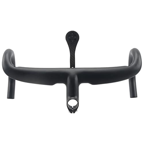 Amazon.co.jp: ハンドル カーボンハンドル エアロ ステム一体式