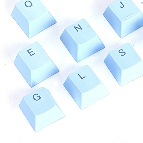 Copritasti PBT 108 Pezzi di Personalizzati per Tastiera Meccanica per con Estrattore per Copritasti.azzurro
