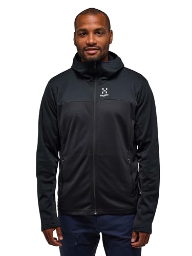Preisvergleich Produktbild Haglöfs Lark Mid Hood Funktionsjacke Herren True Black - XXL