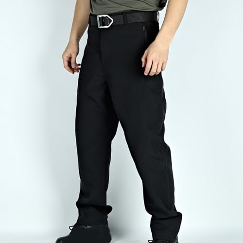 Cargo Pants for Men Baggy High Waisted Straight Leg Trousers with Multi Pocket Tactical Outdoor Joggers Hiking Travel2