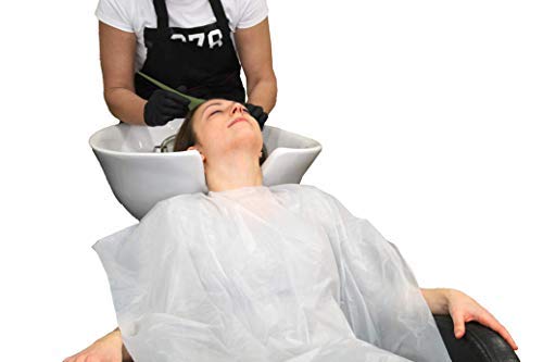 MEDICAL SUD PROFESSIONAL 50 Capas Profesionales Para Teñido Desechables en Polietileno HD Cm 86 x 110