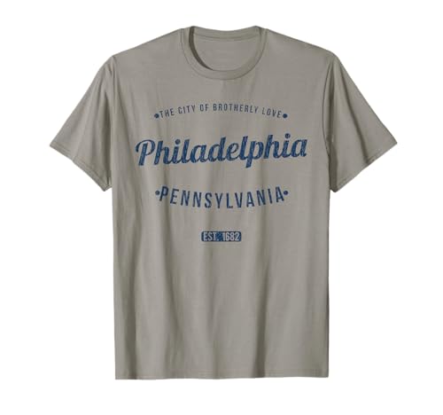 Philadelphia Pennsylvania Vintage Cool Souvenir Philadelphia T-Shirt