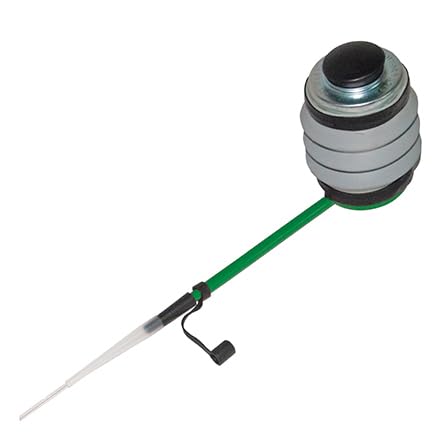 Miniatura 3 de JT Eaton Plumero insecticida 530-GN con recubrimiento en polvo verde, capacidad para tierra de diatomeas de 1.2 onzas o ácido bórico de 5 onzas