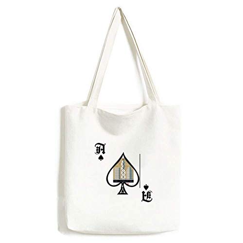 Sac loisirs créatifs Victoria Harbour lavable grand cabas Poker Spade pour matériel