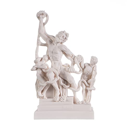 Estatua Laocoön y sus hijos con serpientes 29 cm
