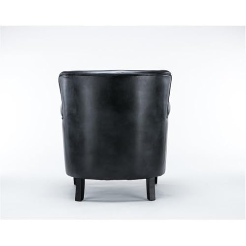 Sillón Plegable Cuero Sintético Gris miniatura 4