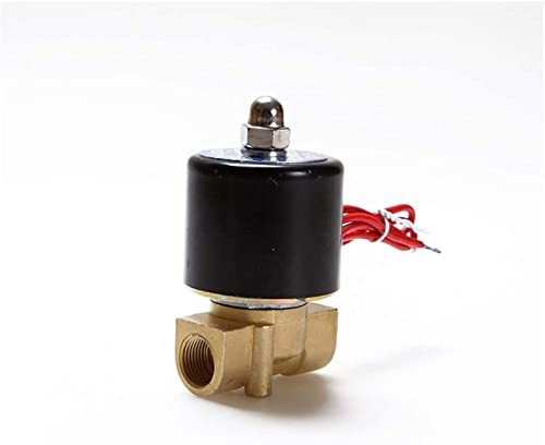 Válvula solenoide normalmente abierta de latón 3/8 AC220V de 2 vías 3