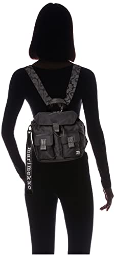 マリメッコ バックパック 091199 Everything Backpack S Solid レディース BLACK の商品画像 4